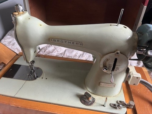 Vintage brother sewing machine - brother,