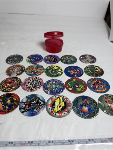 Cybot kaps cardboard pogs - 20,