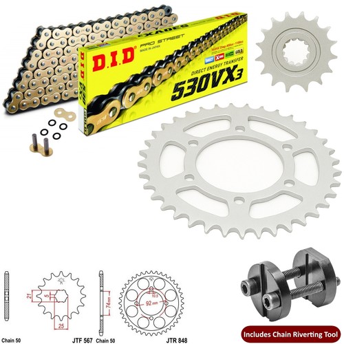 Rd350 chain sprocket kit - chain,