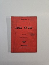 Jawa CZ 250 cc List of Spare Parts Manual 1956 English Edition Model 353/03