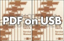 1987 Chevy Truck USB Shop Manual Pickup Blazer Suburban Van Silverado Chevrolet