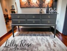 Stag Minstrel 6 Drawer Dressing/console Table/ Sideboard - Choose Your Colour