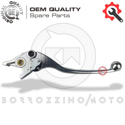 Right chrome adjustable brake - chrome,