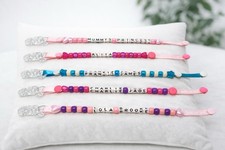 Personalised Baby Dummy Clips