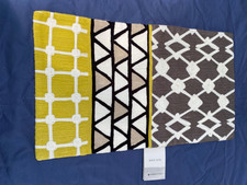 West Elm Geometric Gray