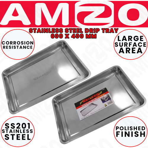 Stainless steel drip - tray, diy