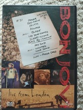 Bon Jovi - Live from London DVD ❤️ All Regions Pal Rare English Language 