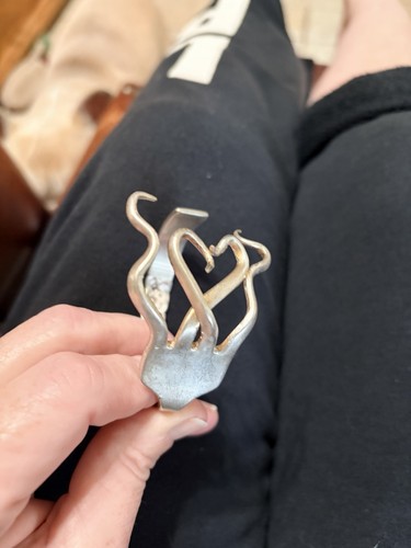 Fork bangle bracelet - fork,