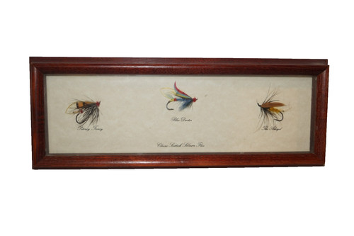 Shadow box framed - shadow, fishing