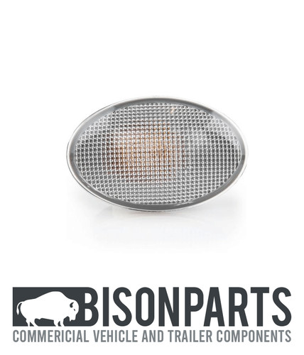 Oval side repeater indicator - oval,