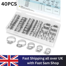 40 Pcs Assorted Stainless
