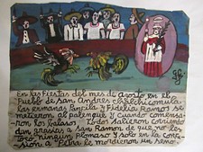 VTG 1950s HP MEXICAN TIN