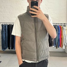 Vintage Y2K O’Neill khaki puffer gilet down gilet gorpcore style