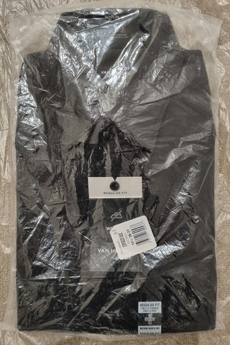 Van heusen mens black dress - van,