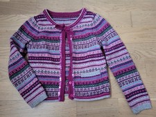 Fairisle Wool Blend  Button Up