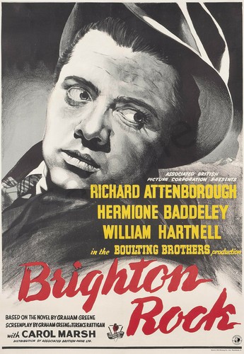 Vintage movie poster - poster, brighton