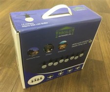 Hercules Gazebo 42ft Waterproof LED Low Voltage String Lights, Wedding, Garden 