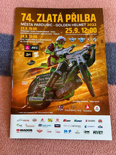 Speedway programme Golden Helmet and Flat Track World Final, Pardubice SEP 2022