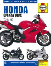 Haynes Handbuch HONDA VFR800 VTEC Reparaturanleitung/Reparatur-Buch/Wartung