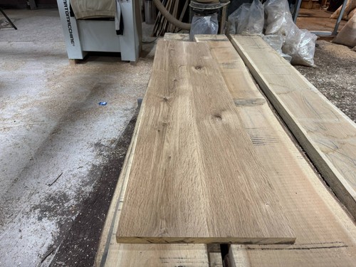 Oak boards shelves - oak,
