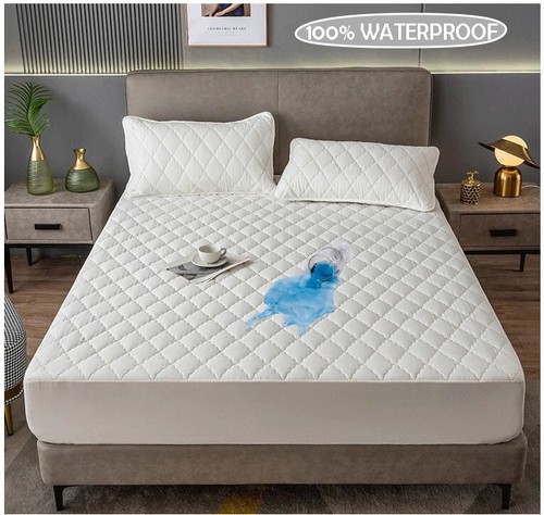 Waterproof quilted mattress - quilted,