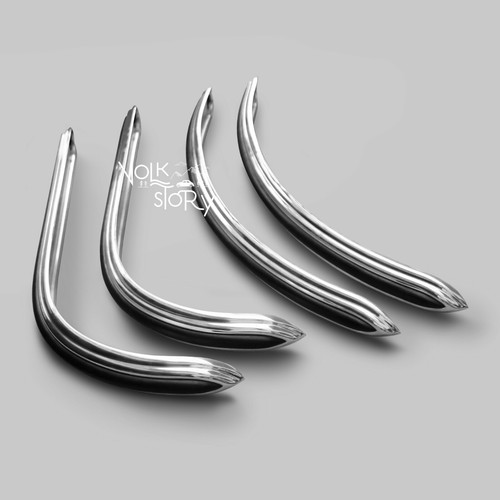 Deluxe bus bumper - trim, set