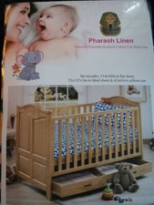 Baby Cot Flat Fitted Sheet