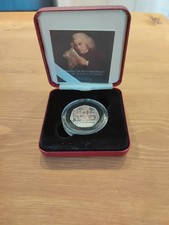 250th Anniversary of Samuel Johnson's Dictionary Silver Proof 50p Coin. Rare.