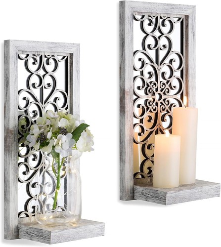 Candle sconces white wall - white,