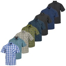 Regatta Mens Mindano Shirt IX Short Sleeved Lightweight