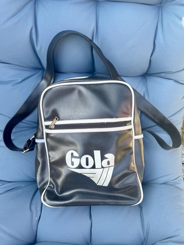 Vintage style gola black faux - style,