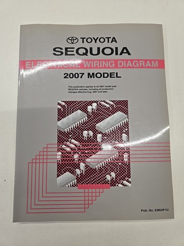 2007 toyota sequoia oem - 2007,