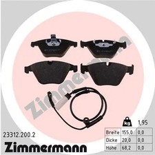 Front brake pad set disc - disc,