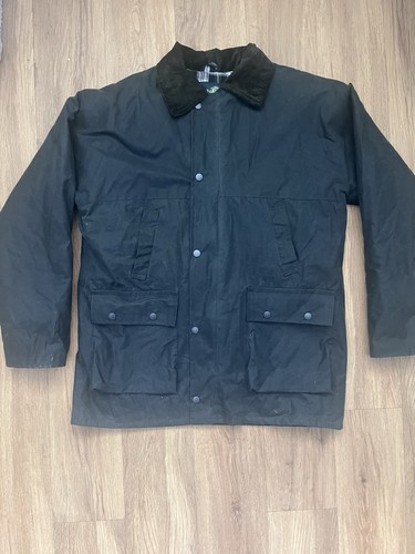 Open green countrywear waxed - open,