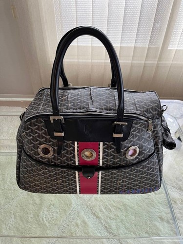 Goyard hand bag sac cyan - hand,