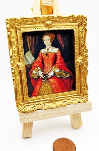 Dolls house framed picture - framed,