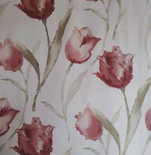 Floral Fabric Remnant. "Tulip" pattern by Harlequin. 1 piece. 140cm x 220cm