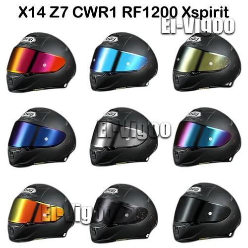 Helmet visor for shoei x14 - visor,