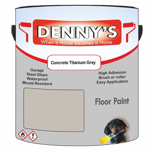 Dennys floor garages paint - floor,