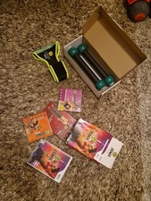 Wii Zumba Fitness Game/Belt/'Toning Sticks'
