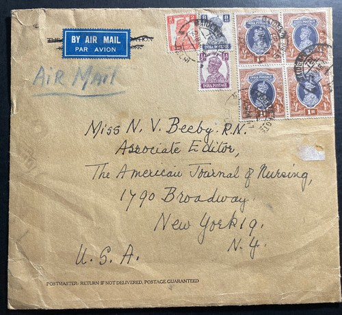 1947 delhi india airmail - 1947,