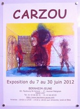 CARZOU - BERNHEIM-JEUNE -