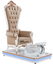 Spa Pedicure Queen Throne