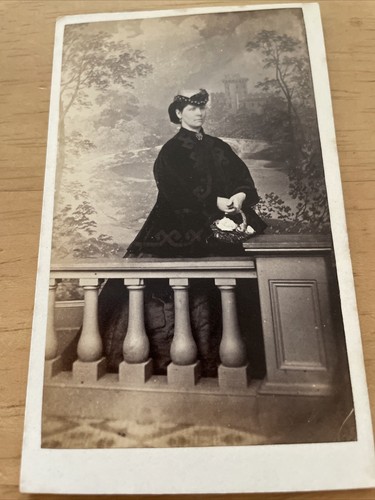 Cdv photo victorian - cdv, lady