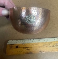 Masonic ritual copper bowl