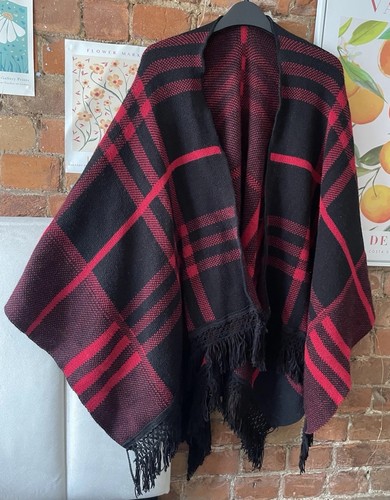 Beautiful red black - black, tartan
