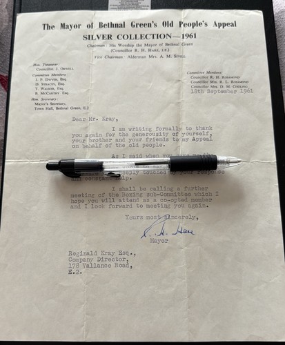 Single sided typed letter - , to