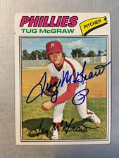 Tug McGraw Autographed 1977