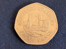 50 Pence Coin - Balliwick Of