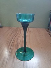 Teal blue green - blue, candle